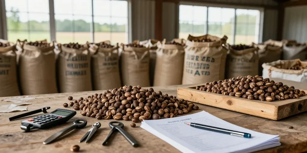 Vente de noix direct producteur : pourquoi les prix affichés en ligne ne reflètent pas le vrai coût de production