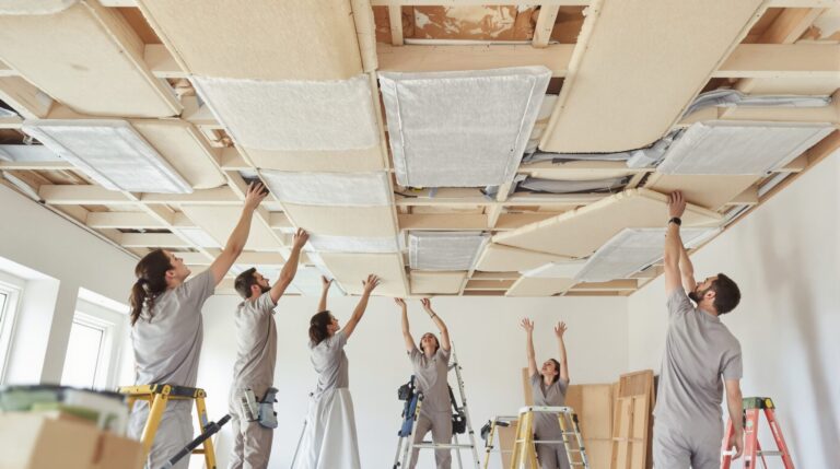 comment isoler un plafond du froid
