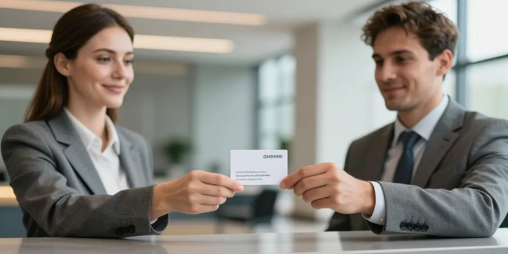 Carte de visite professionnelle : comment marquer les esprits dès le premier contact