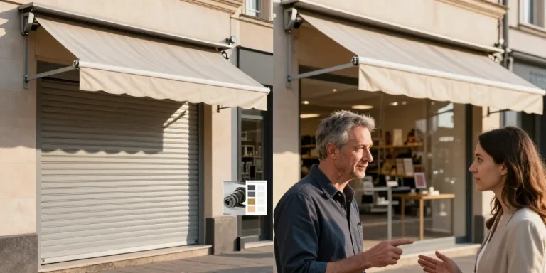 store banne pour magasin